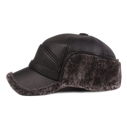 Men’s Leather Cap