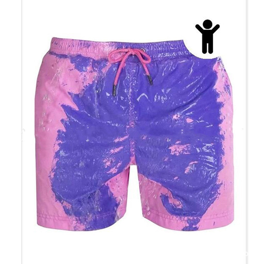 Magical Color-Changing Men’s Beach Shorts