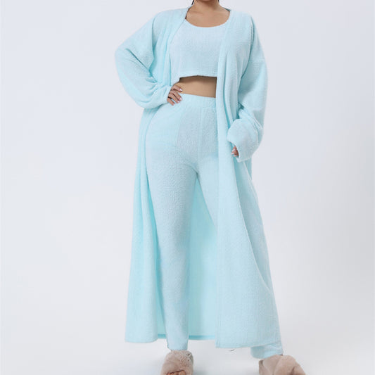 Women’s 3-Piece Cozy Pajama Lounge Set