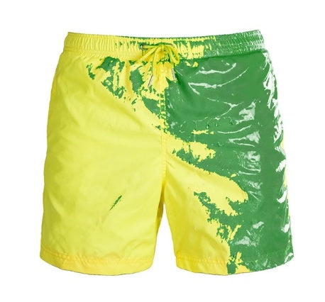 Magical Color-Changing Men’s Beach Shorts