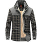 Thicken Warm Fleece Plaid Jacket