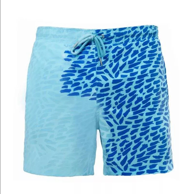Magical Color-Changing Men’s Beach Shorts