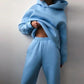 Women's Casual Two-Piece Hoodie Tracksuit