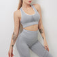 Women’s Seamless Sports Bra & High-Waist Leggings Set