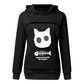 Hoodie Sweatshirt with Cat Pocket Design