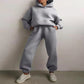 Women's Casual Two-Piece Hoodie Tracksuit