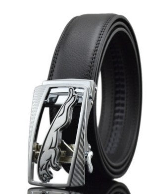 Men’s Automatic Buckle Leather Belt