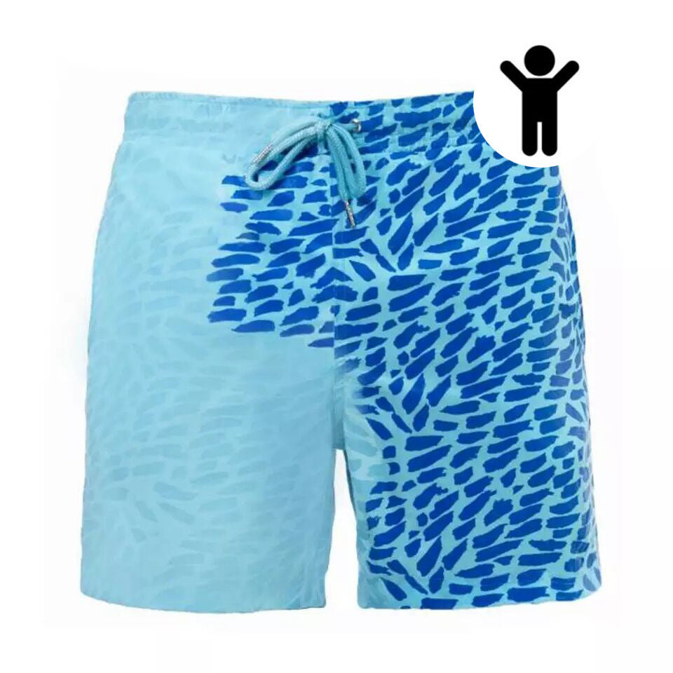 Magical Color-Changing Men’s Beach Shorts