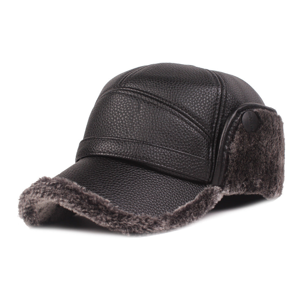 Men’s Leather Cap