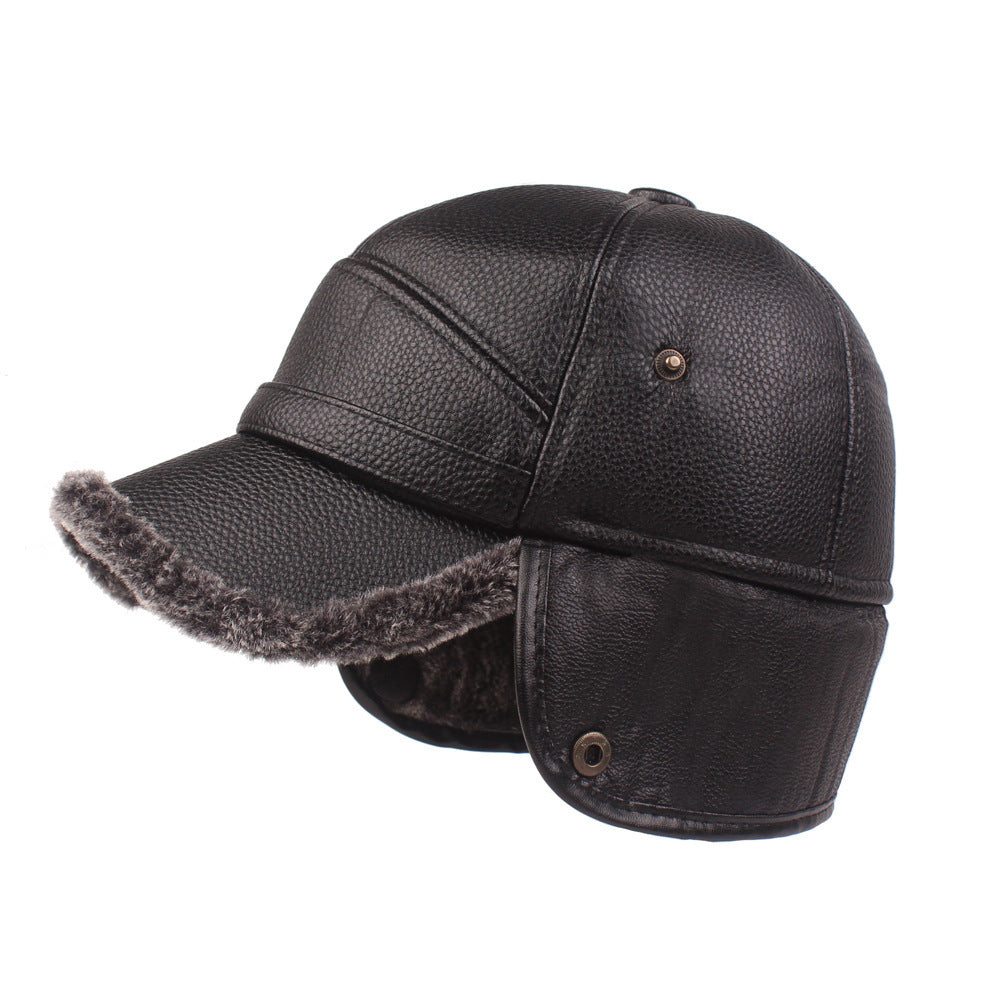 Men’s Leather Cap