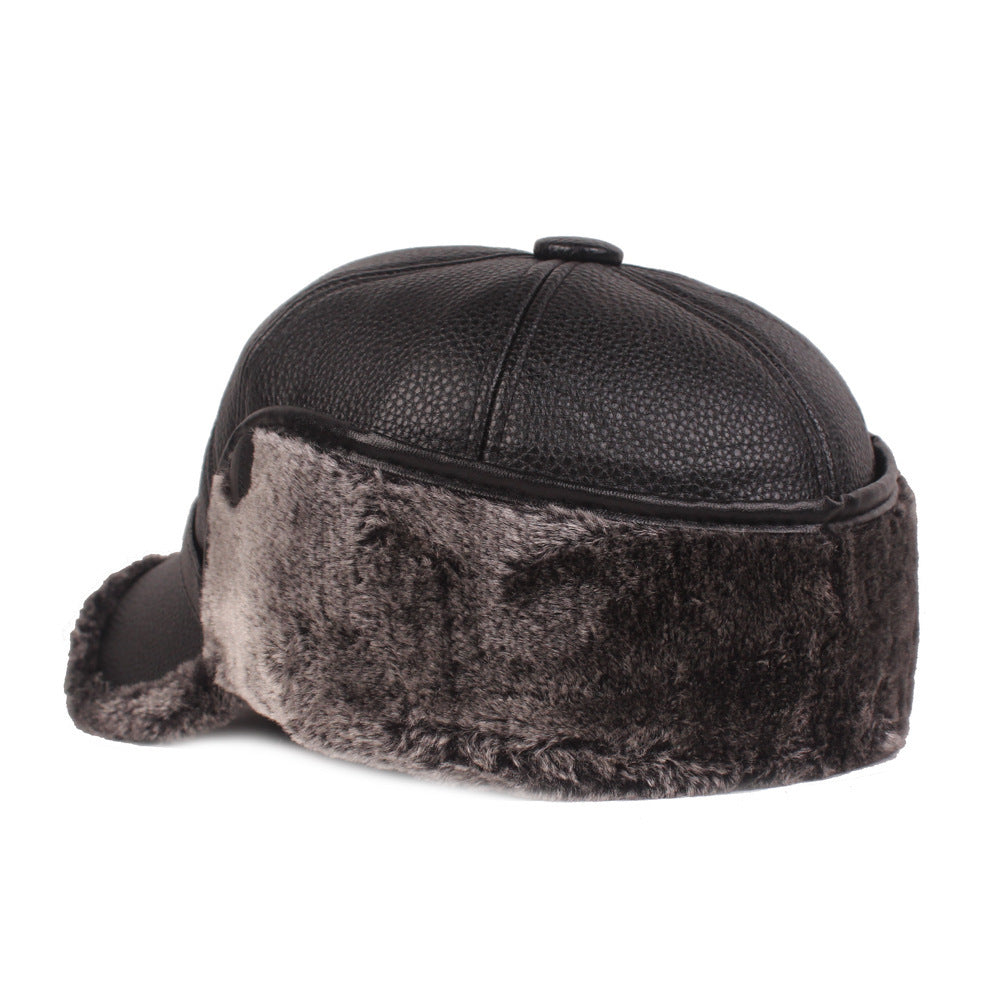 Men’s Leather Cap