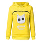 Hoodie Sweatshirt with Cat Pocket Design