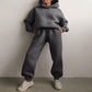 Women's Casual Two-Piece Hoodie Tracksuit