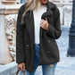 Loose Lapel Fluffy Winter Coat
