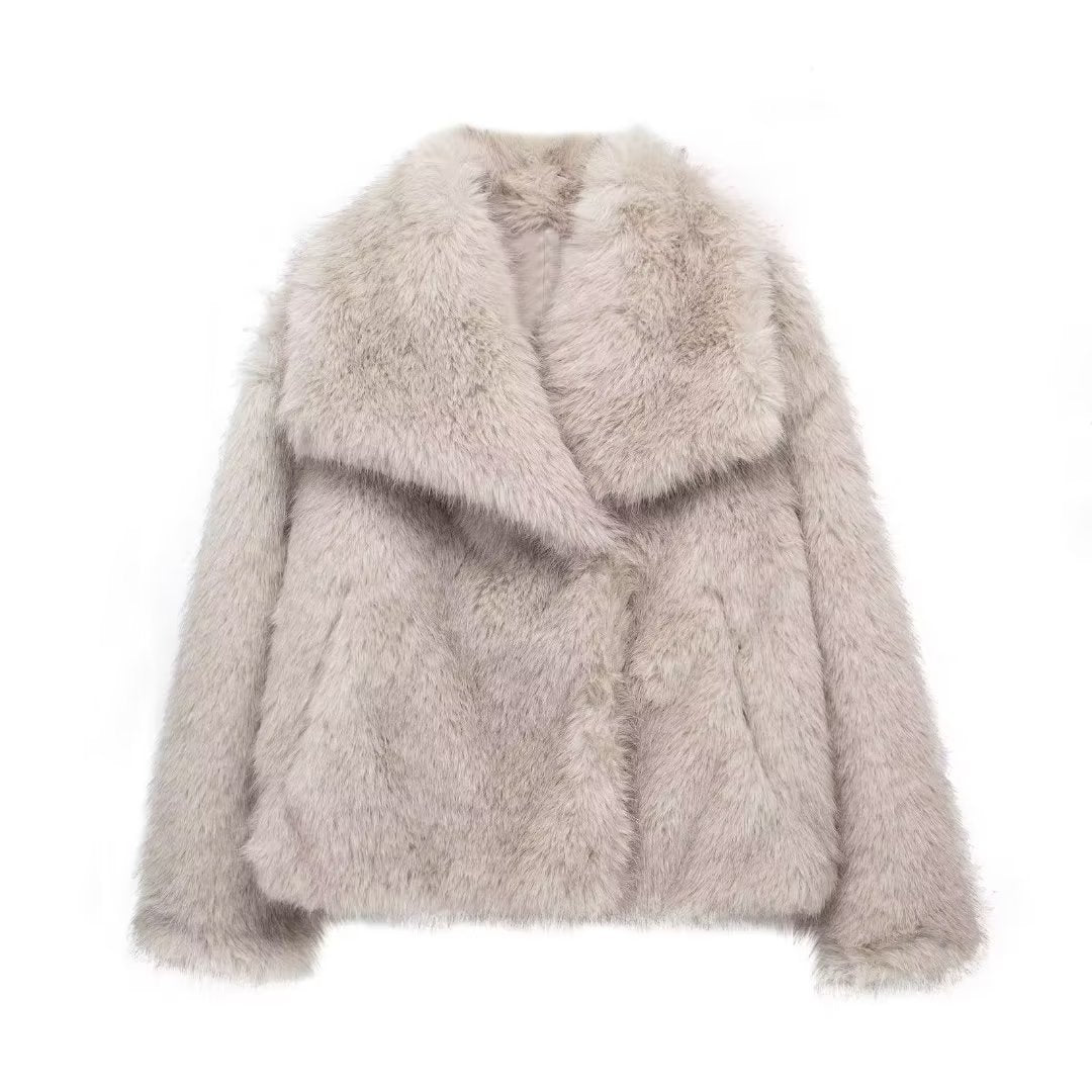 Women’s Winter Plush Coat