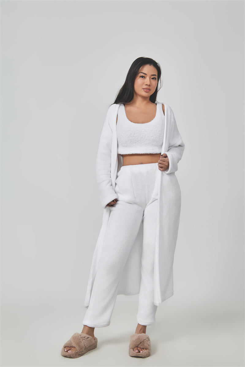 Women’s 3-Piece Cozy Pajama Lounge Set
